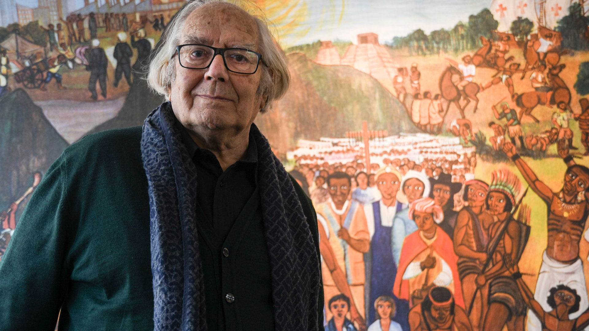 Pérez Esquivel impulsa un ayuno nacional de ocho días en Plaza de Mayo contra el Gobierno
(Télam)