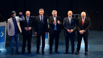 Los seis candidatos a presidente