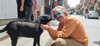 El aspirante a la alcaldía