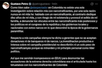 A través de su cuenta,