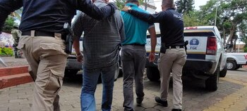 Los detenidos fueron trasladados a