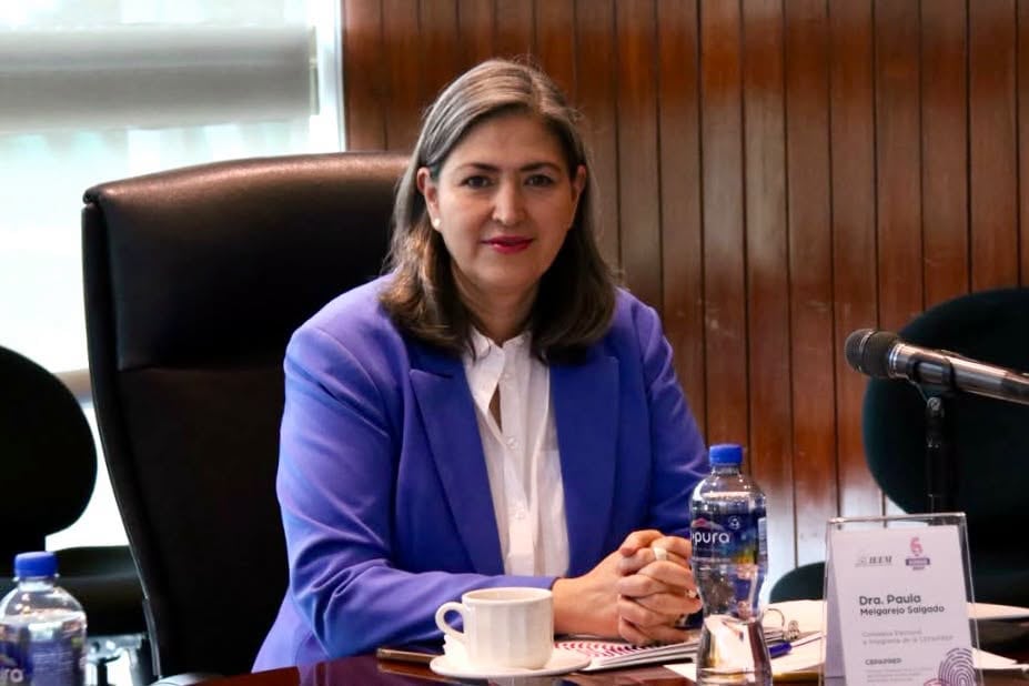 Paula Melgarejo, consejera del IEEM (foto: IEEM)