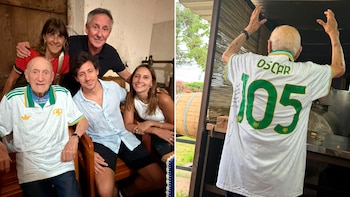 Oscar cumplió 105, Dybala le