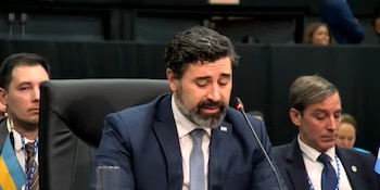 Juan Navarro, subsecretario de Política Exterior, en la OEA