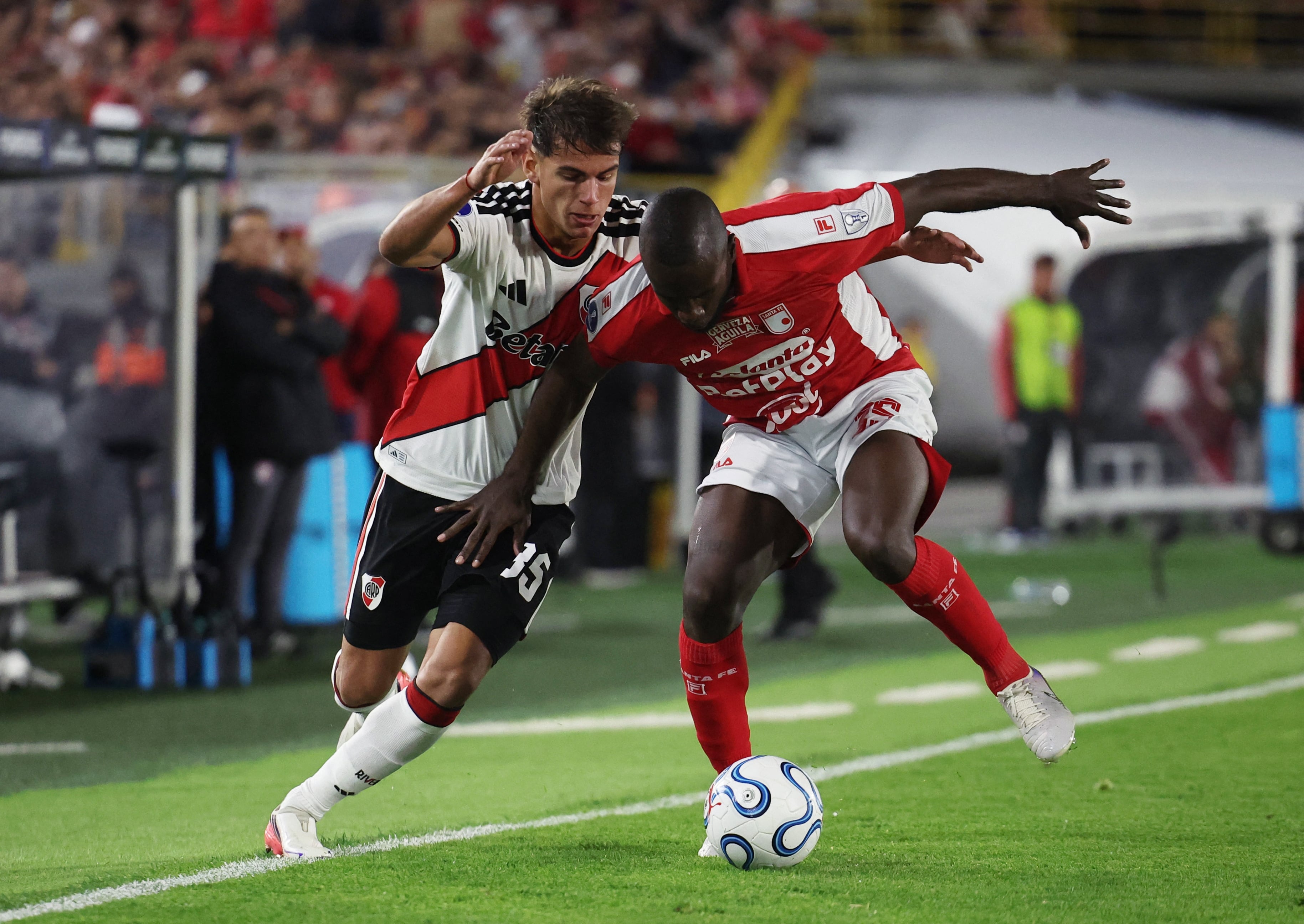 Freitas jugó su último partido ante Santa Fe en la Copa Sudamericana (REUTERS/Luisa Gonzalez)