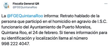 (Foto:Twitter/FGEQuintanaRoo)