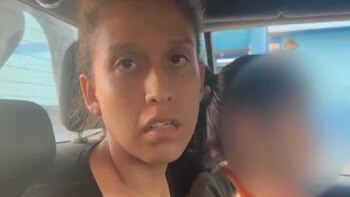 La mujer pidió ayuda para
