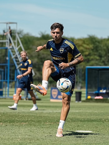 Camilo Rey Domenech entrenando en