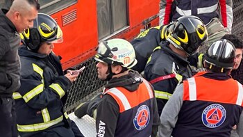 Un hombre intetó saltar a