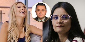 Day Vásquez habló sobre la polémica en torno a Angie Rodríguez - crédito Policía Nacional y Presidencia/@Daysvasquezc/X
