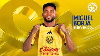 América hace oficial el fichaje de Miguel Borja para el Apertura 2026