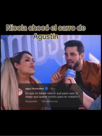 Wendy Guevara contó que Nicola Porcella habria chocado su auto al salir de la fiesta de 'La Casa de los Famosos México'. TikTok