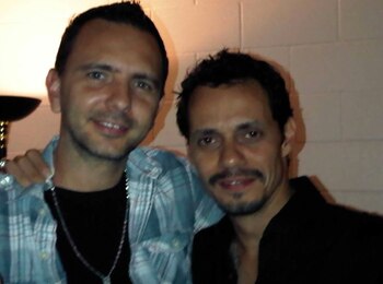 José Luis Pagán con Marc