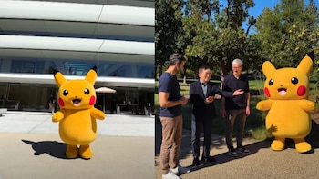Pikachu visita la sede de Apple: Tim Cook y John Ternus terminan jugando Pokémon GO