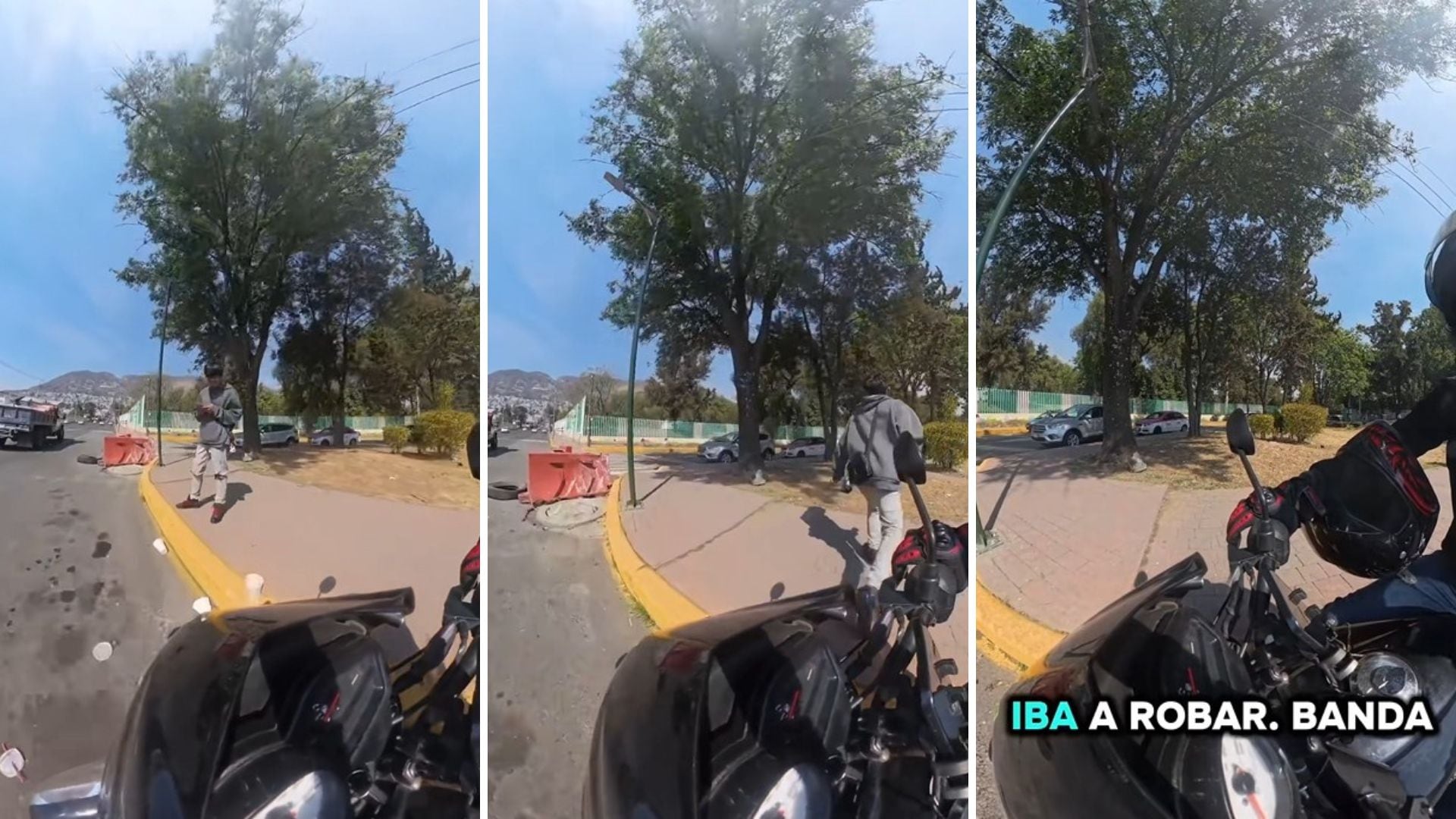 La reacción de un joven desató risas entre los internautas.