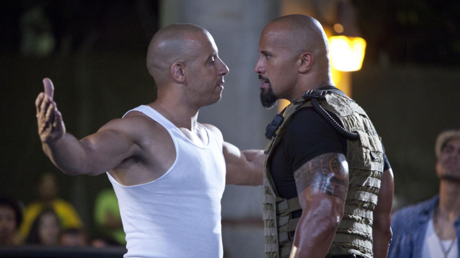 Luke Hobbs, interpretado por Dwayne Johnson, regresa a la saga gracias a la reconciliación con Vin Diesel (foto: IMDb)