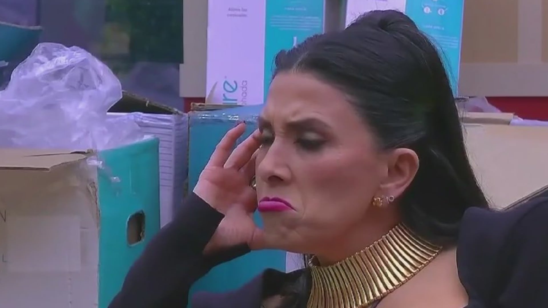 Dalilah Polanco en La Casa de los Famosos México. (ViX)