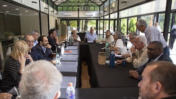 Orsi reunió su gabinete tras