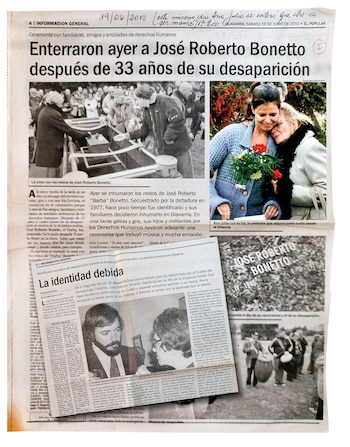 Recortes que testimonian la historia