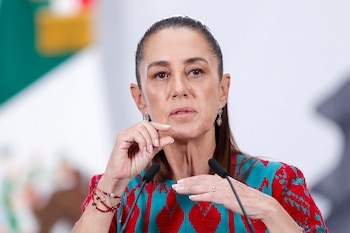 Gobierno Fedral rechaza posturas de la española. EFE/ Isaac Esquivel