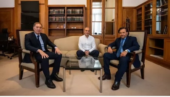 Sáenz con Santilli y Lule Menem el 29 de mayo en la Casa Rosada para "avanzar en una agenda de políticas de desarrollo federal"
