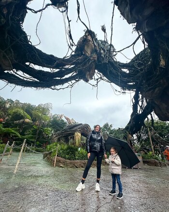 Pampita y Anita en la