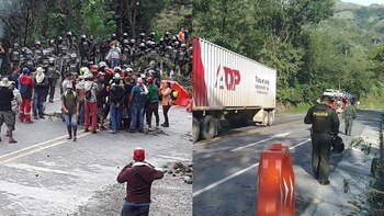 Reabrieron la vía Medellín -