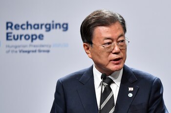 El presidente de Corea del