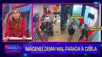 Videos de Gisela Valcárcel ingresando