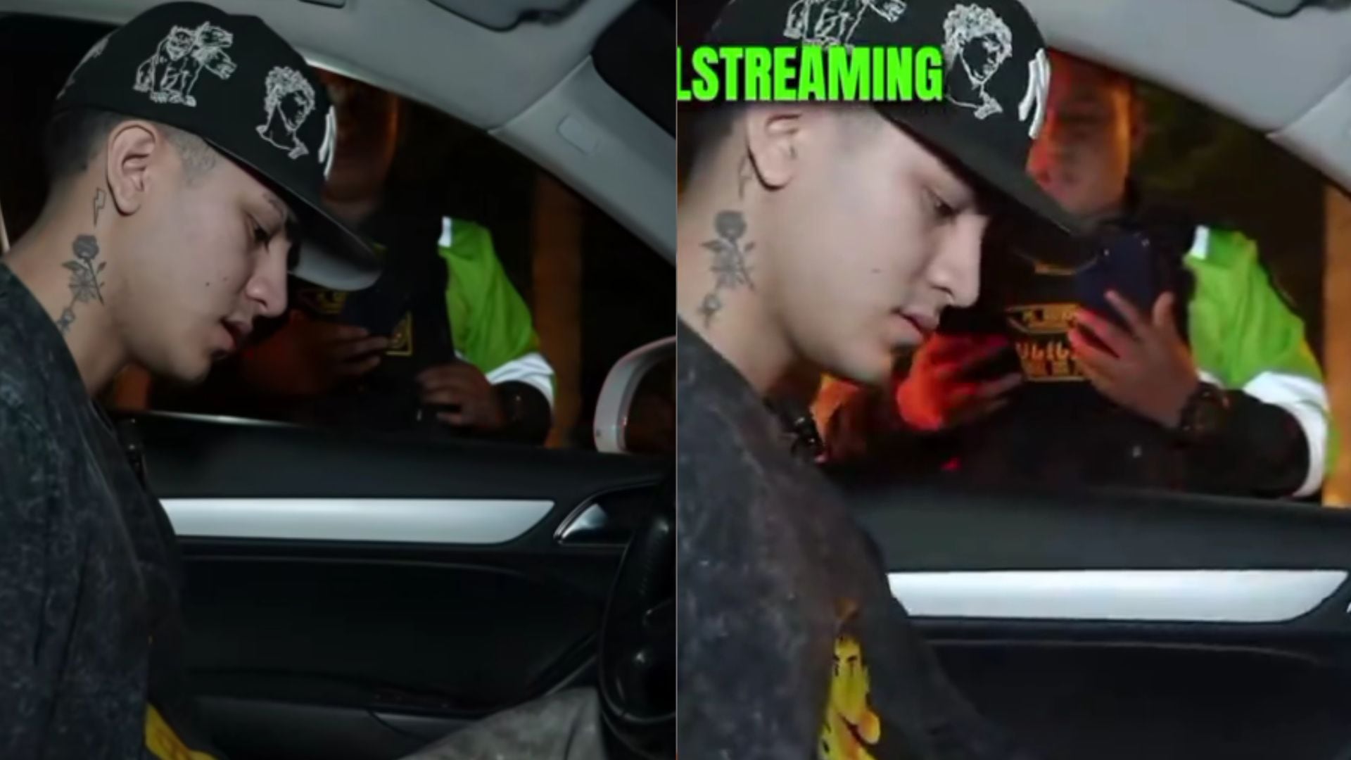 ‘Cristorata’ es intervenido por policía y sorprende con insólita propuesta durante transmisión en vivo.