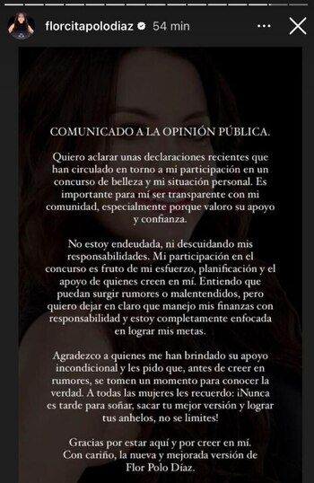 Florcita Polo desmiente a Susy