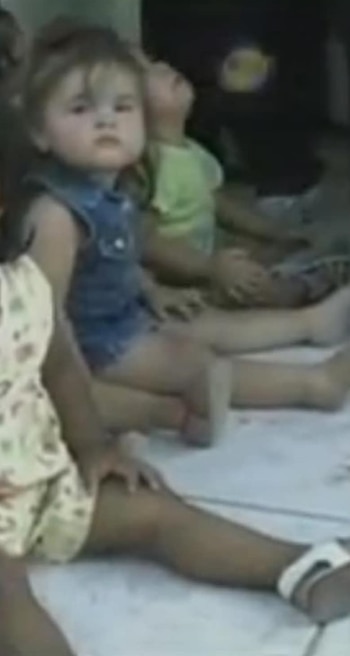 Alexia tenía dos años cuando