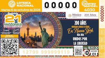 Lotería Nacional.