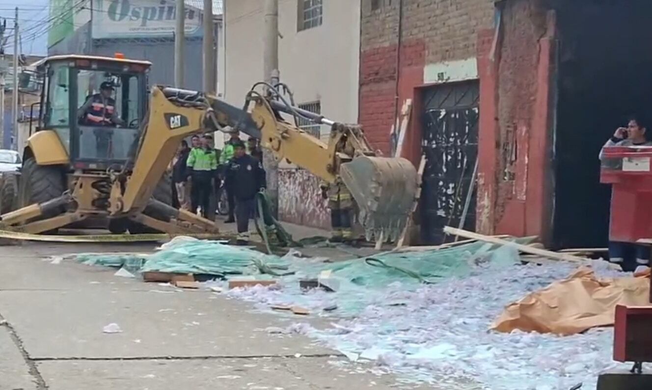 Personal de Sunafil acudió al lugar tras el incidente para supervisar las condiciones laborales y abrir investigaciones. Foto: Facebook