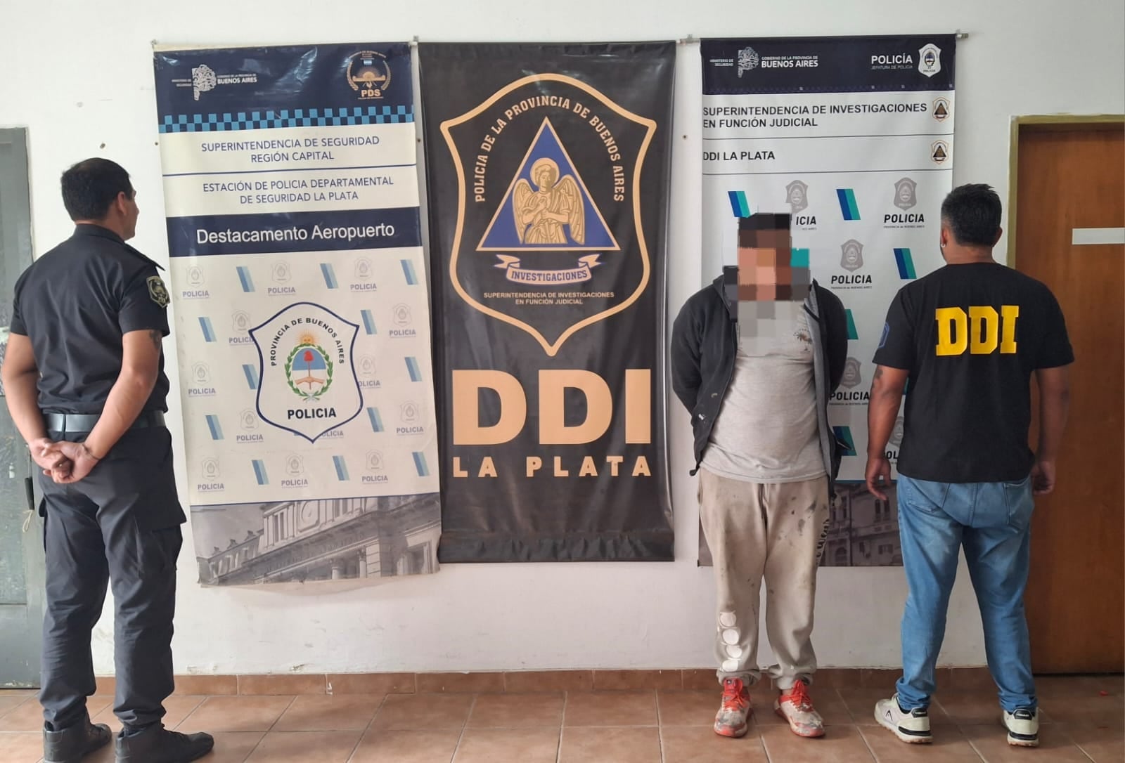 El detenido