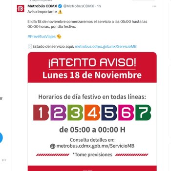 Este es el servicio del