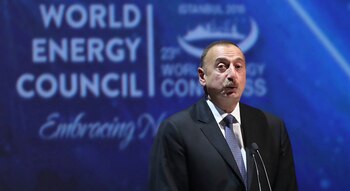 El presidente de Azerbaiyán, Ilham