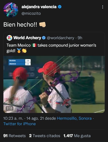 El equipo femenil mexicano se