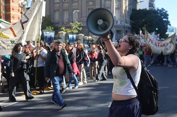 Marcha Federal Universitaria - Plaza de mayo - 12 de mayo