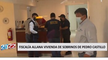 Pedro Castillo: Prosecutor raids department of the president's nephews in Magdalena