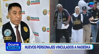 Exponen organigrama de la presunta red criminal donde figura Nadeska Widausky. Captura: Ocurre Ahora.