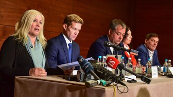 Los miembros de la campaña