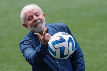 El presidente brasileño, Luiz Inácio