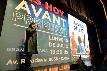 El precandidato presidencial fue el