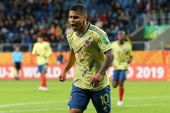 Juan Camilo El Cucho Hernández fue una de las grandes sorpresas en la convocatoria de la selección Colombia al Mundial 2026 - crédito FCF