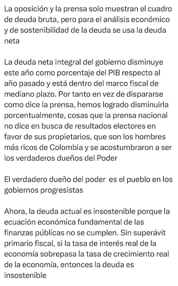 Petro advierte que la anulación