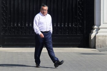 Gustavo Adrianzén no ha respondido, hasta el momento, al pedido de renuncia de los deudos de Pataz. REUTERS/Sebastian Castaneda