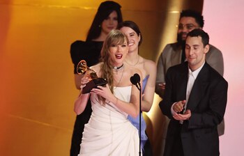 Swift recibió dos Grammys y