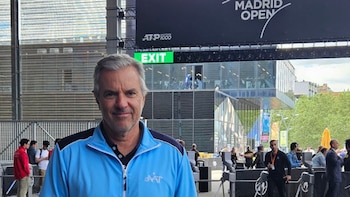 Javier Frana estuvo presente en