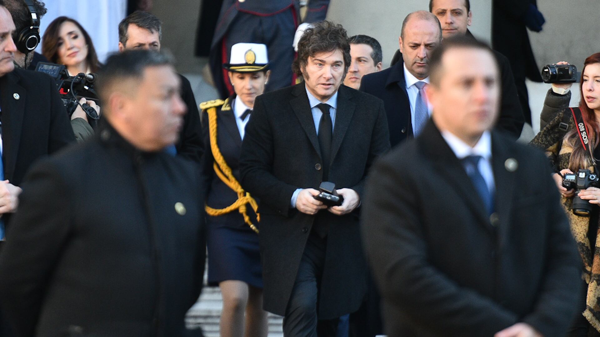 En el Gobierno están expectantes al discurso que dará el actual arzobispo de Buenos Aires, Jorge García Cuerva (Adrián Escandar)